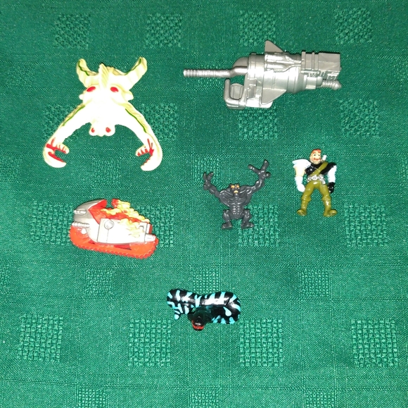 Vintage Might Max Blast MAGNUS Action Figure 1993 BLUEBIRD mini figures also - Picture 7 of 11